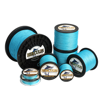 2000M 2187Yds Blue 10lb-200lb HERCULES PE braid Fishing Line 8 Strands HERCULES